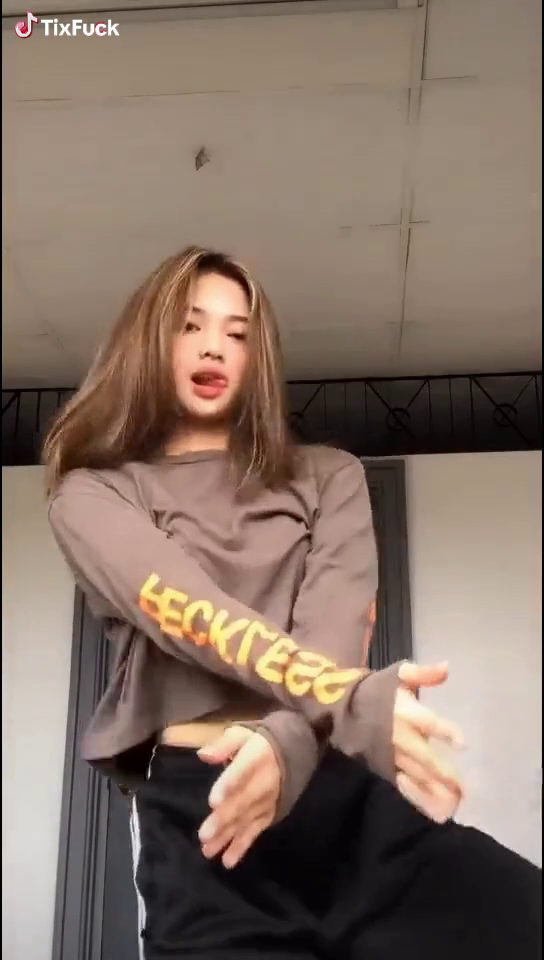 Mikaela Caballero Baldos - Latest Video Upload,Mikaela Baldos stuns fans with her latest 16-sec sexy dance in a snug brown outfit, showing off her playful moves and irresistible charm!